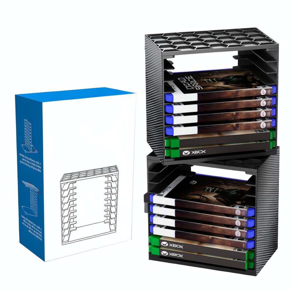 Game Card Storage Tower For Fo - огляд і ціна Gaming Console Display Case