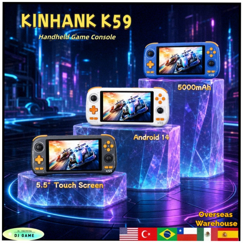 KINHANK K59 Handheld Game Cons - огляд і ціна Gaming Console Under 5000